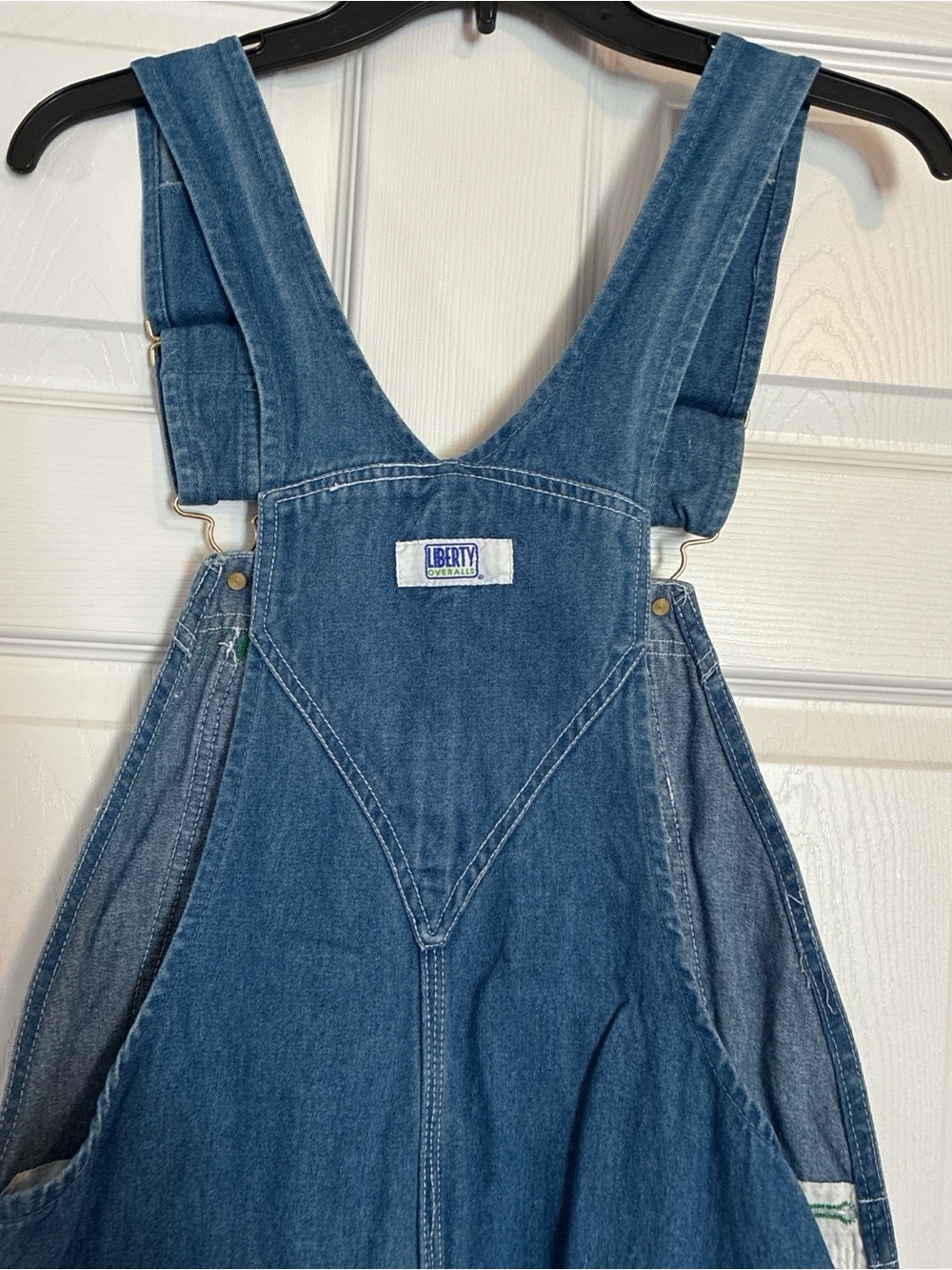 Liberty Blue Jean Men’s Denim Overalls size 34x30 - Picture 5 of 8